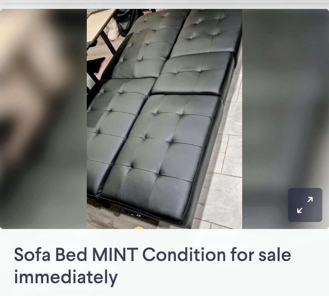 Sofa Bed Mint Condition