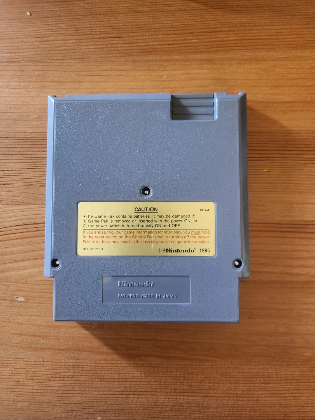 Nintendo NES Final Fantasy Game Cartridge - photo 2