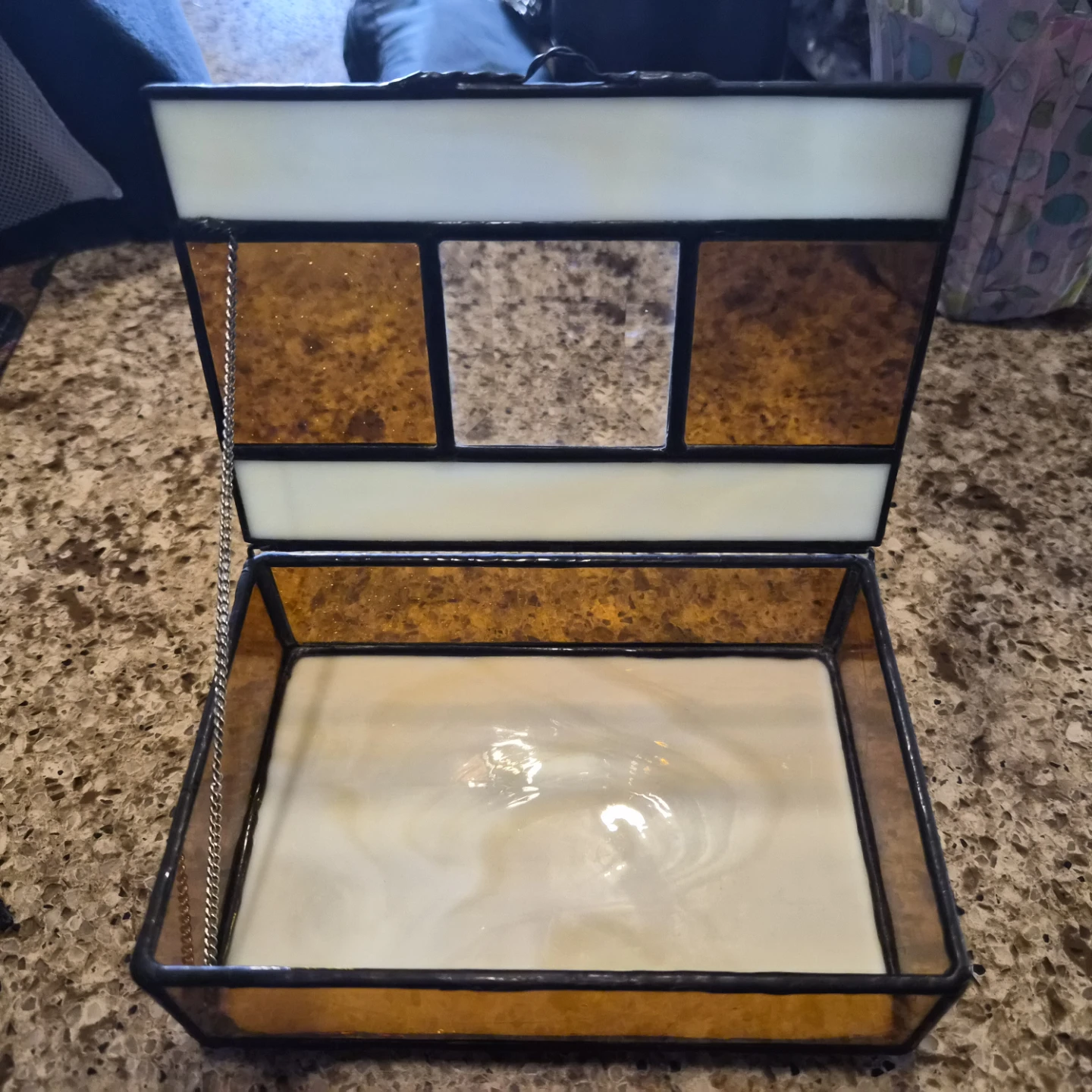 Stained Glass Trinket Box - photo 2
