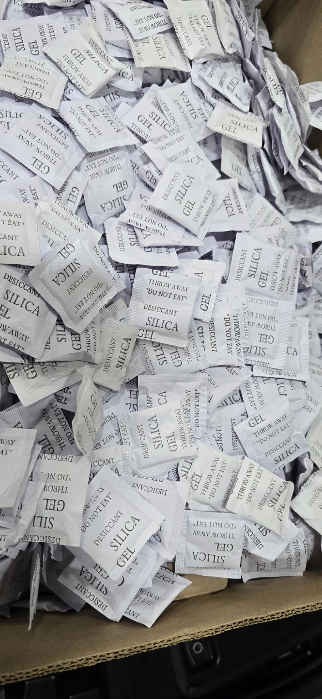 Desiccant Silica Gel Packets