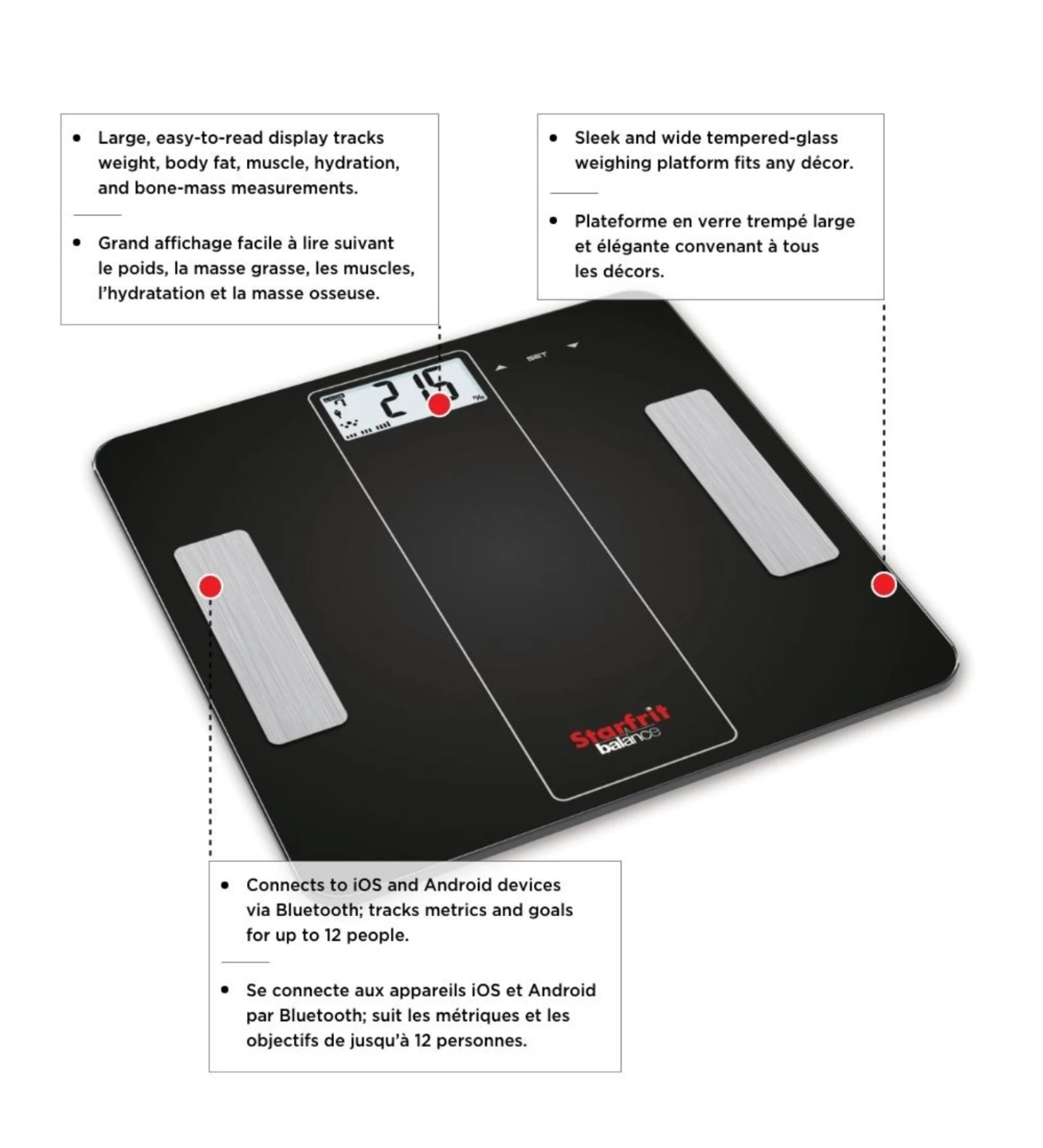 Starfrit Digital Body Scale and Analysis - photo 5