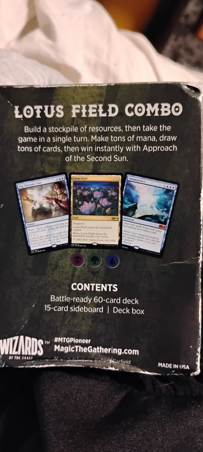 Magic: The Gathering Lotus Field Combo Challenger Deck - photo 2