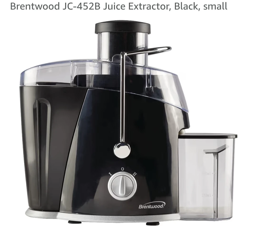 Brentwood JC-452B Juice Extractor - Black
