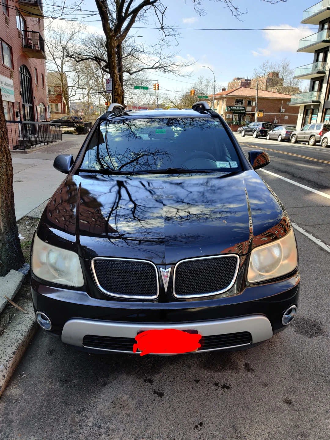 Black Pontiac Torrent SUV