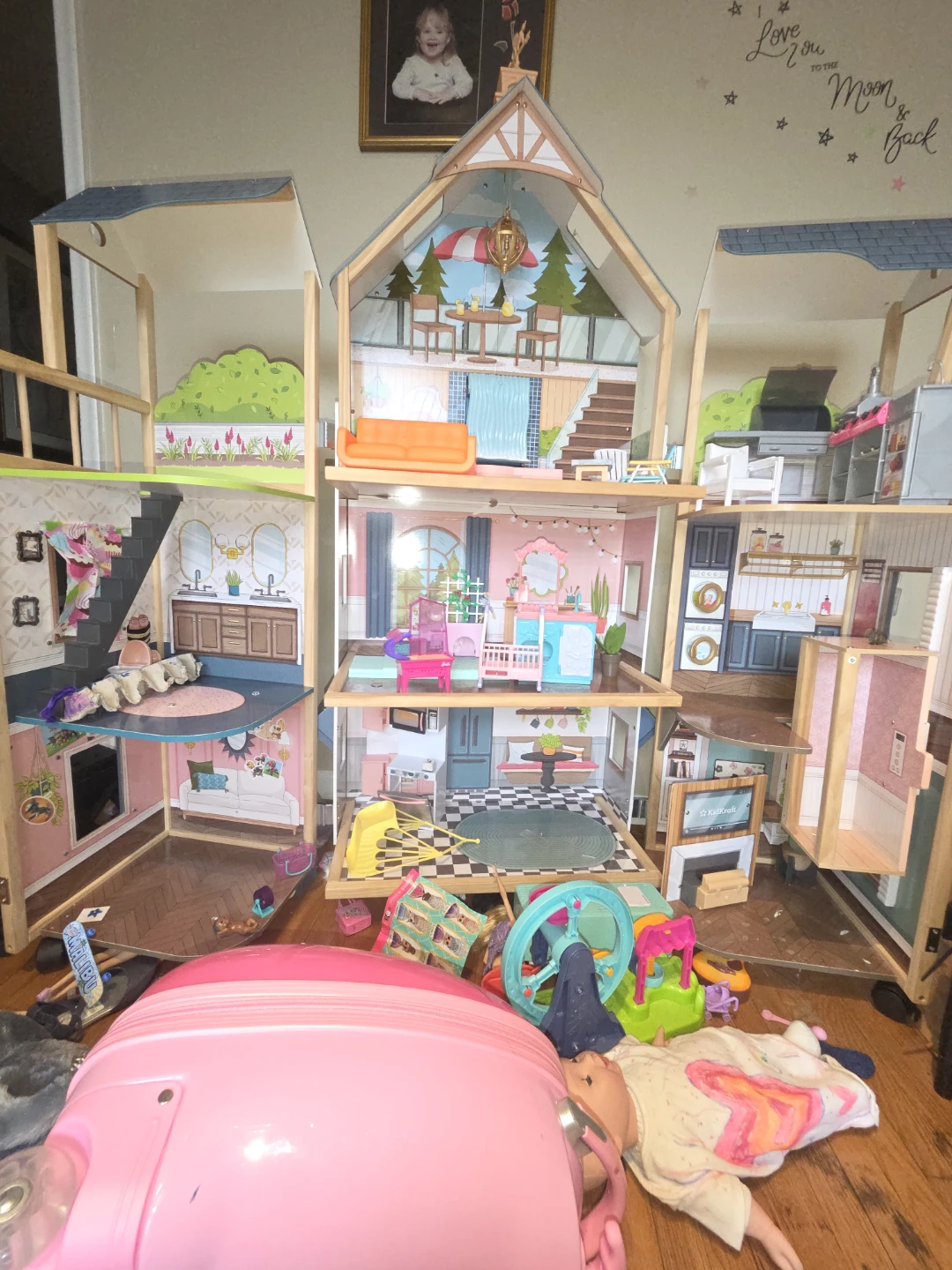 KidKraft Large Wooden Dollhouse [ACCESSORIES NOT INC]
