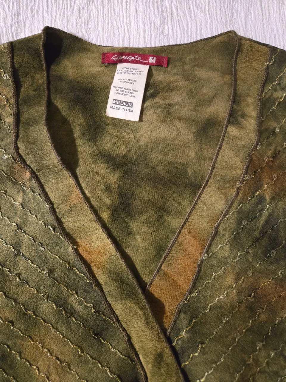 Green Leaf & Co. Medium Sleeveless Top - photo 3
