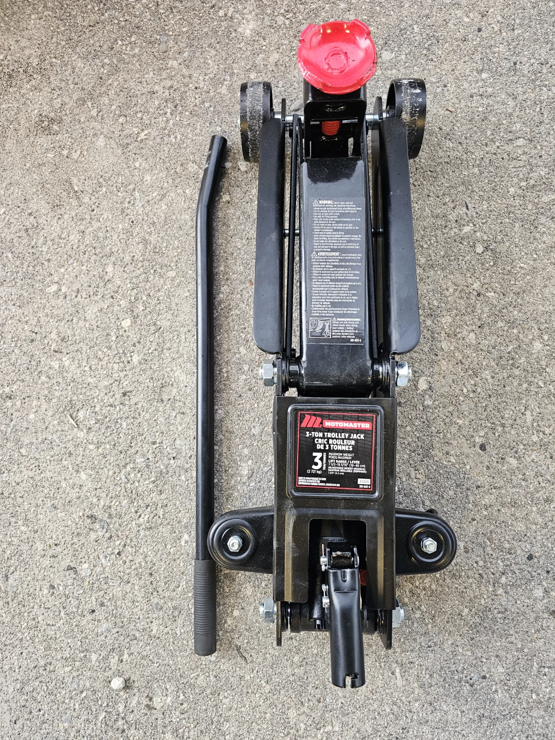 MOTOMASTER 3-TON  TROLLEY JACK