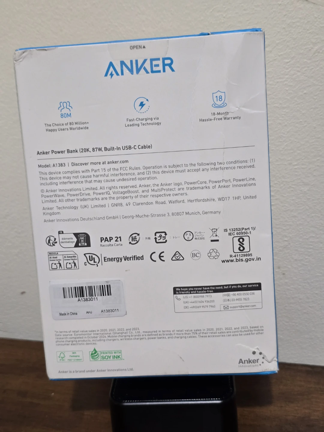 ​NEW Anker 87W Power Bank 20K - photo 3