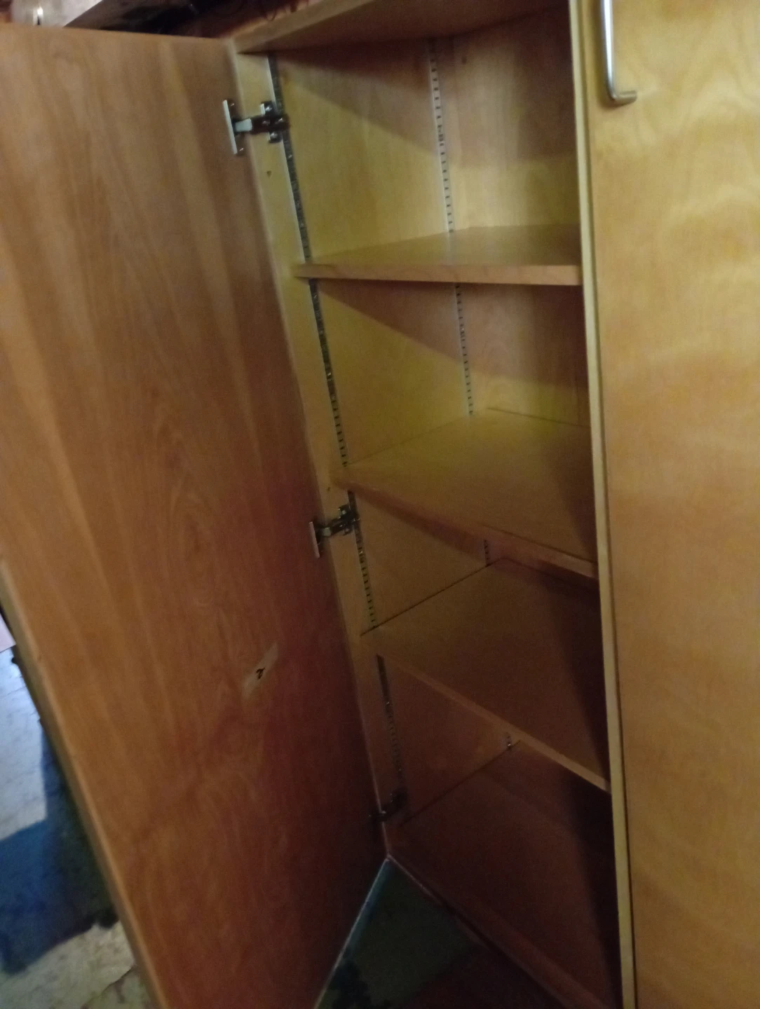 3 Light Wood Cabinets - photo 2