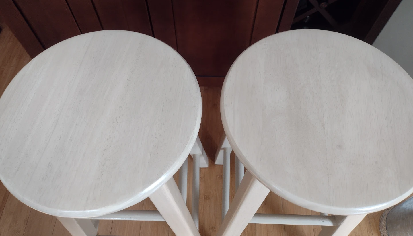 Wooden Bar Stools set of 2 - photo 3