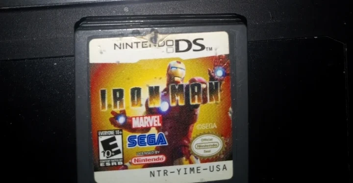 Vtg Rare "Iron Man Nintendo DS Game