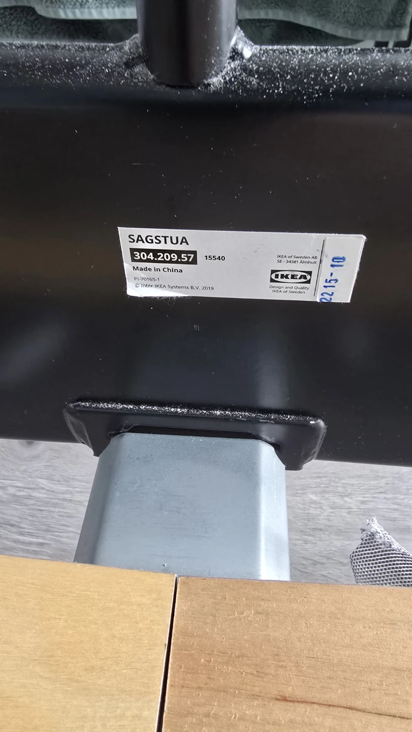 IKEA Sagstua Queen Metal Bed Frame - photo 2