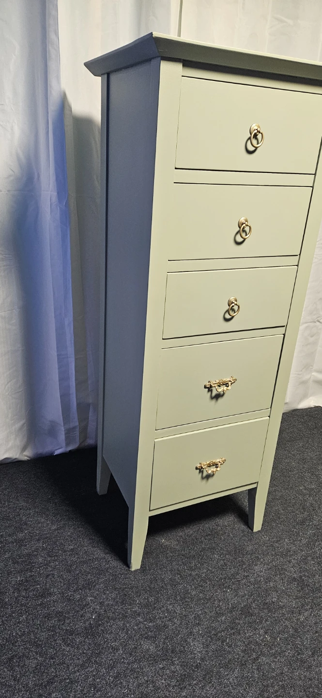 Tall 5-Drawer Chest Dresser - photo 3