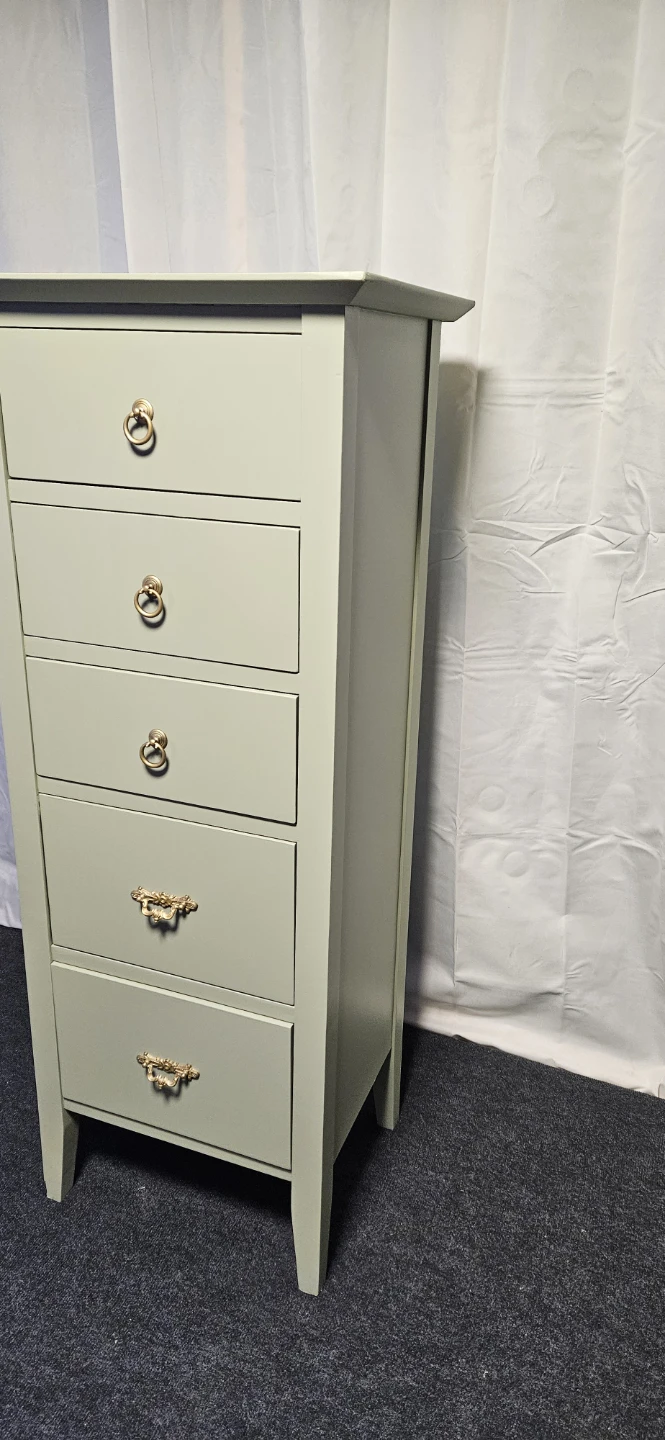Tall 5-Drawer Chest Dresser - photo 4