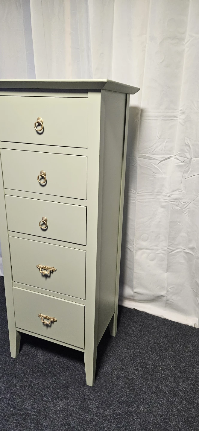 Tall 5-Drawer Chest Dresser - photo 5
