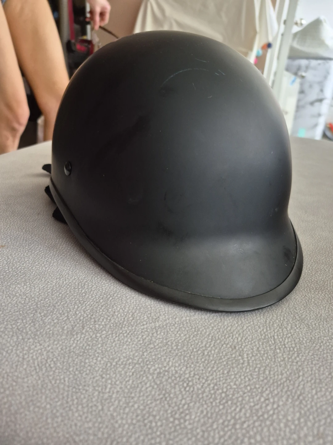 Matte Black DOT Certified Half Helmet