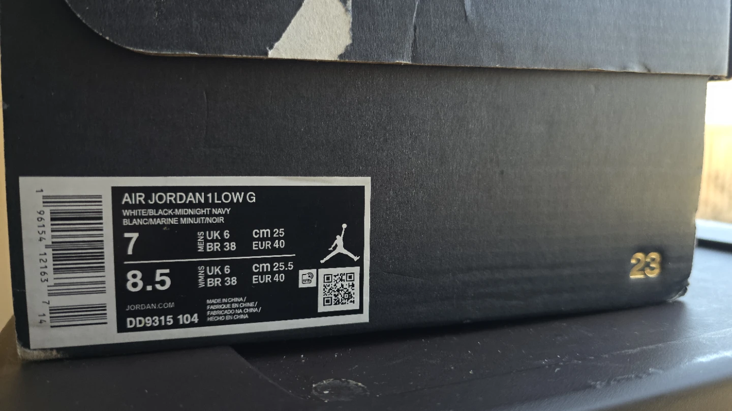 Air Jordan 1 Low G Golf Shoes - photo 4