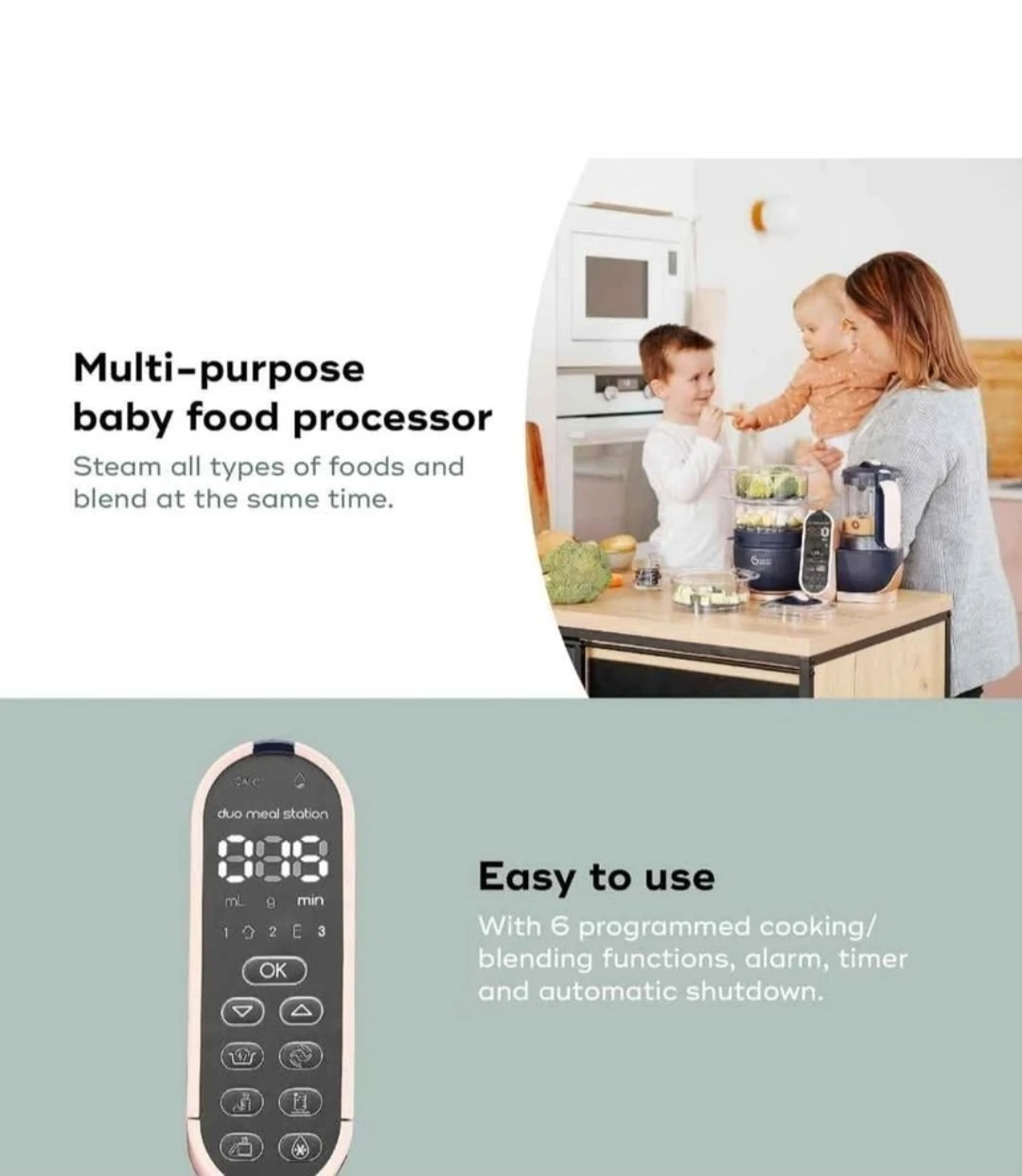 Babymoov Duo Meal Station XL - photo 3