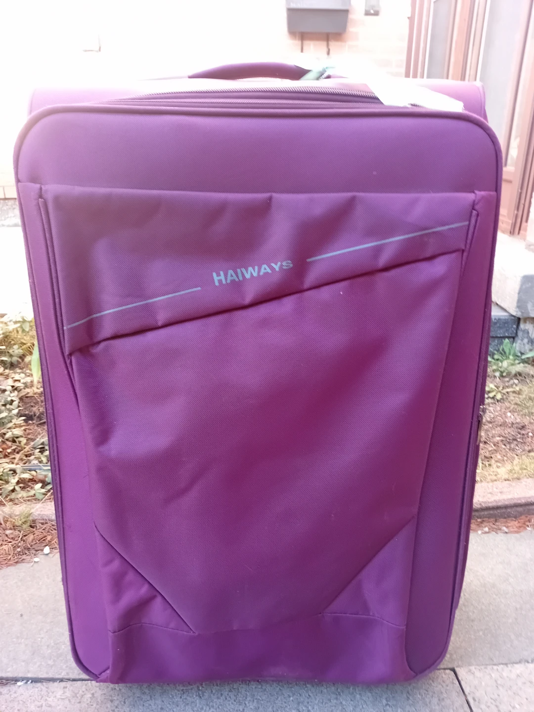 Purple Haiways Suitcase