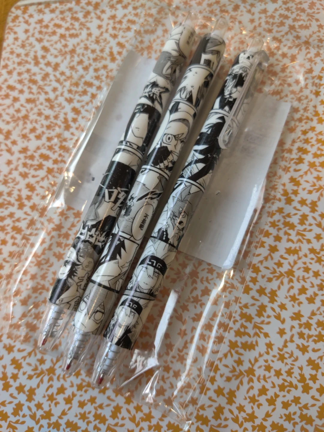 Yu Gi Oh manga pens