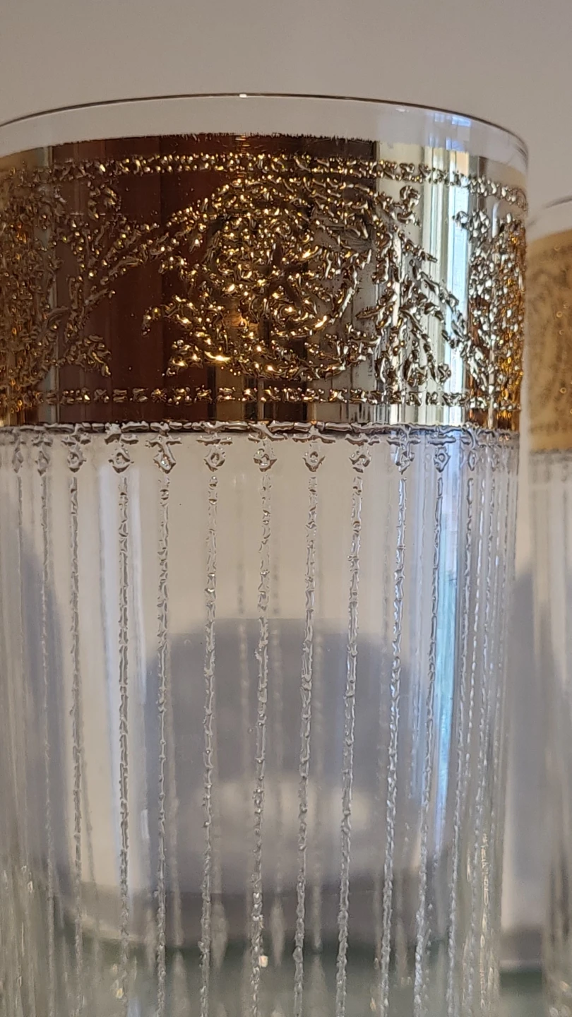 Set of 6 Culver Ltd. vintage ‘Tyrol’ with 22 carat gold - photo 3