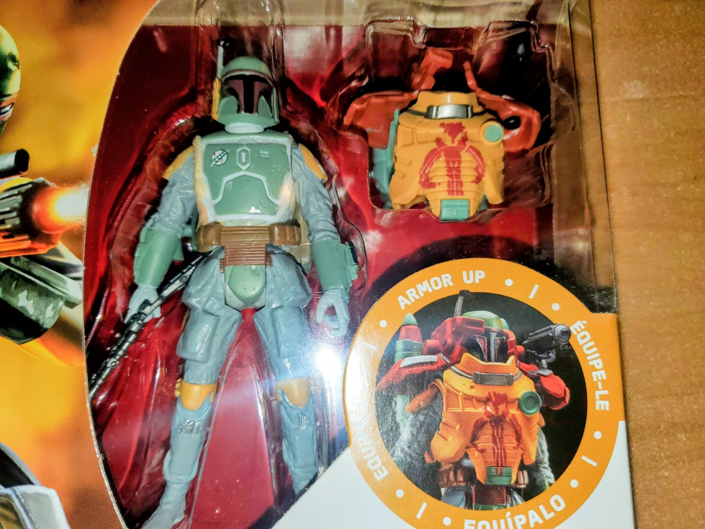 2015 Star Wars Armor Up Boba Fett 3.75" Action Figure - photo 2