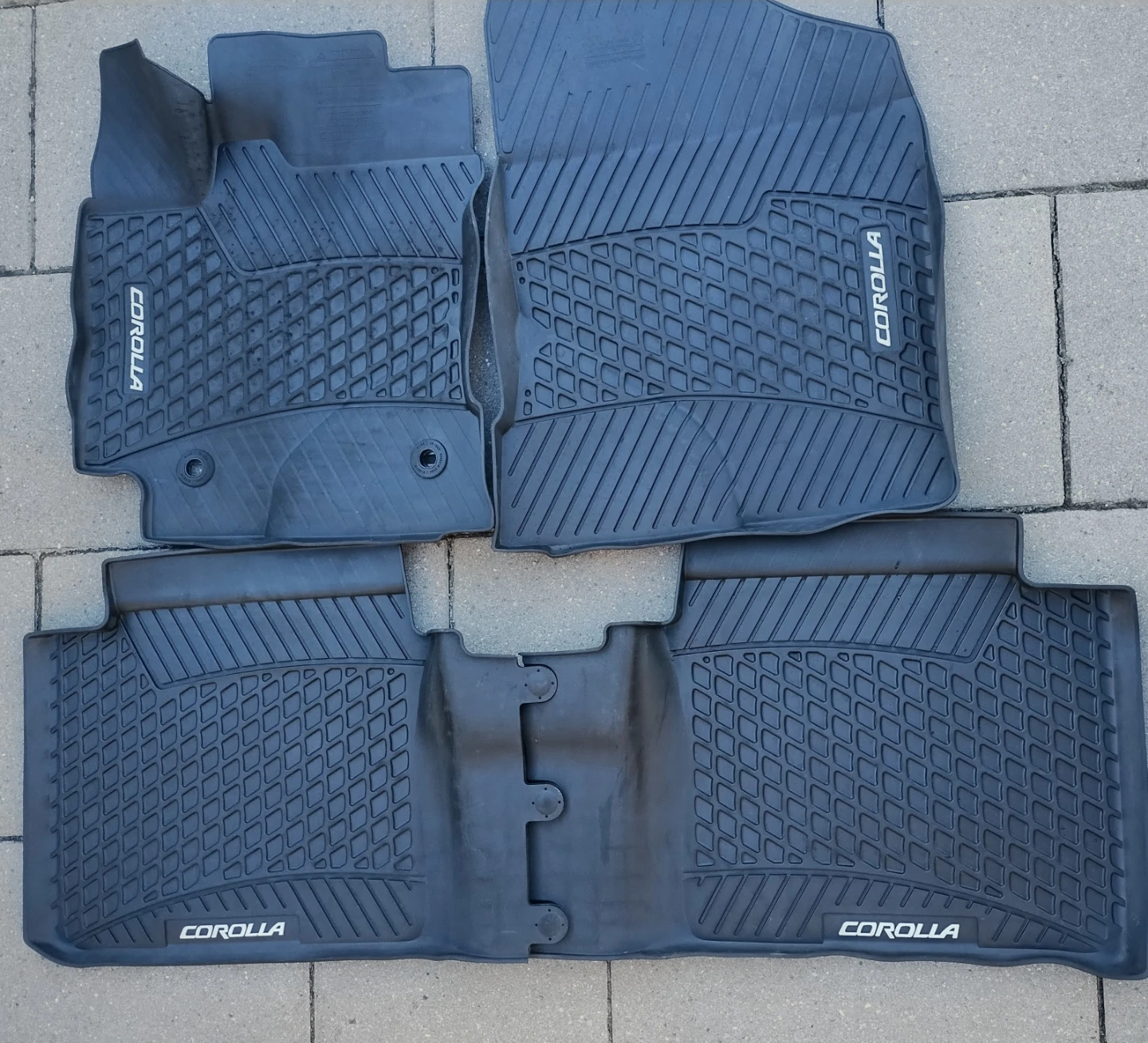 2014-2019 Toyota Corolla Genuine All Weather Floor Mats