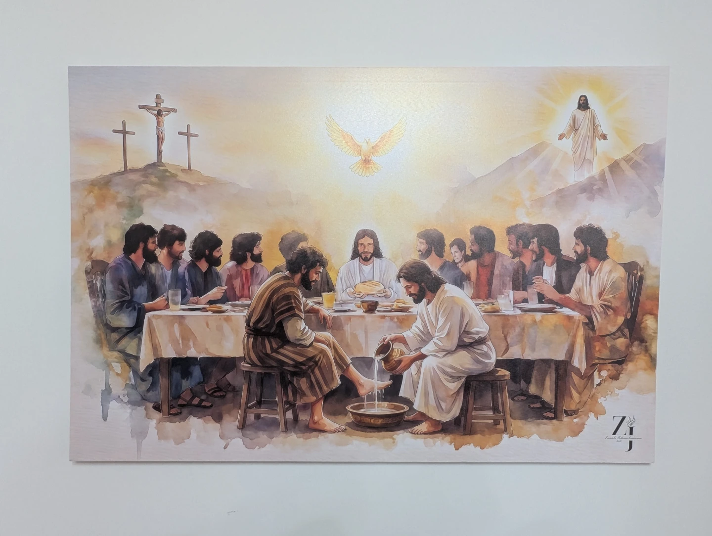 The Last Supper Religious Art Print 🌱