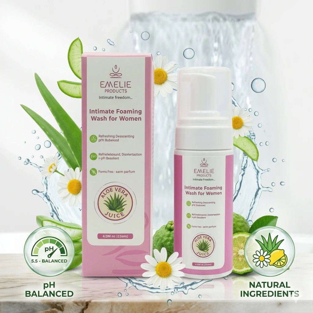 EMELIE PRODUCTS Intimate Foaming Wash for Women - photo 3