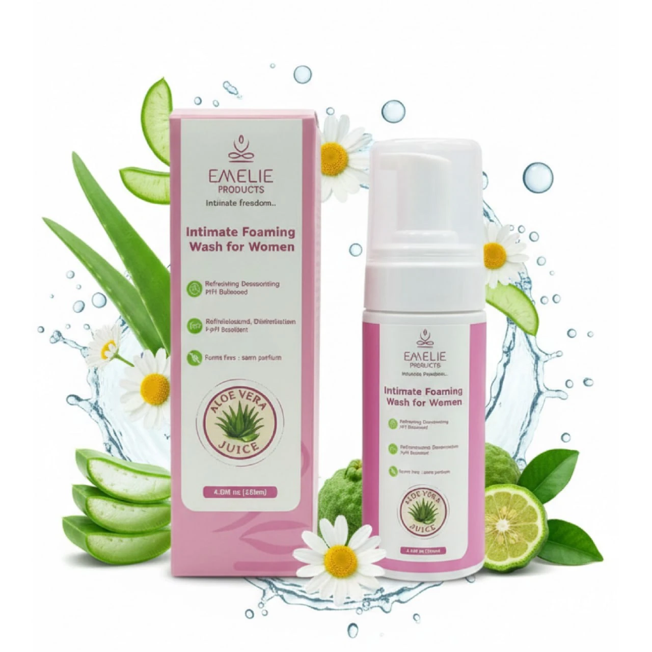 EMELIE PRODUCTS Intimate Foaming Wash for Women - photo 5