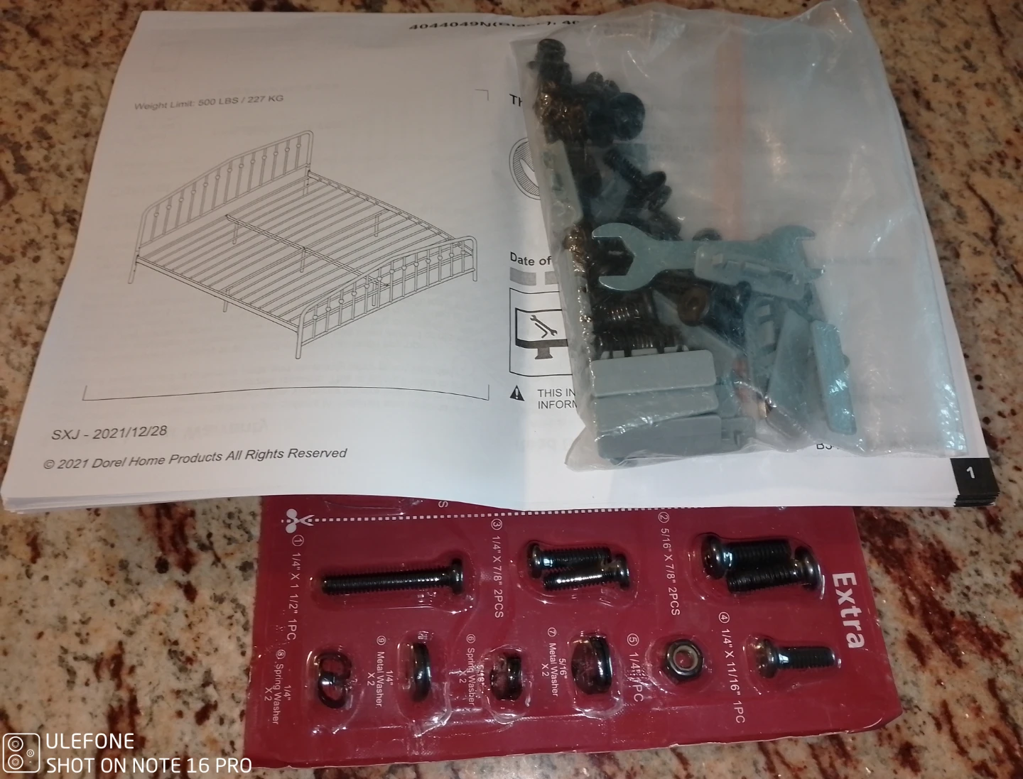Black Metal Bed Frame King NEED GONE (Cash Only) - photo 2