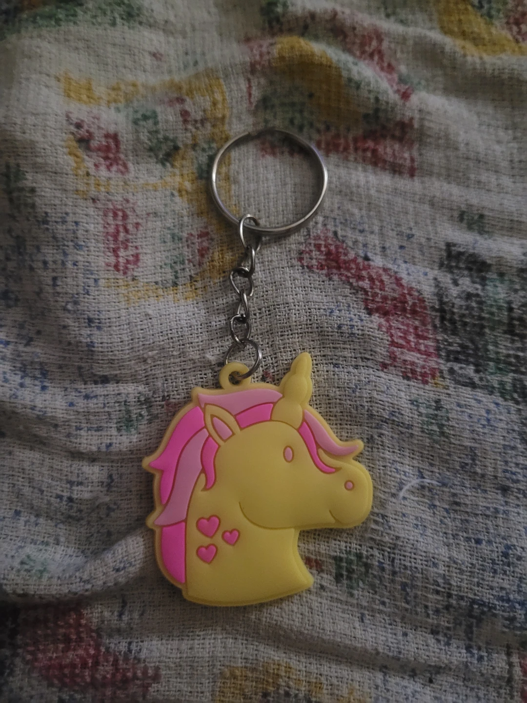 Unicorn keychain