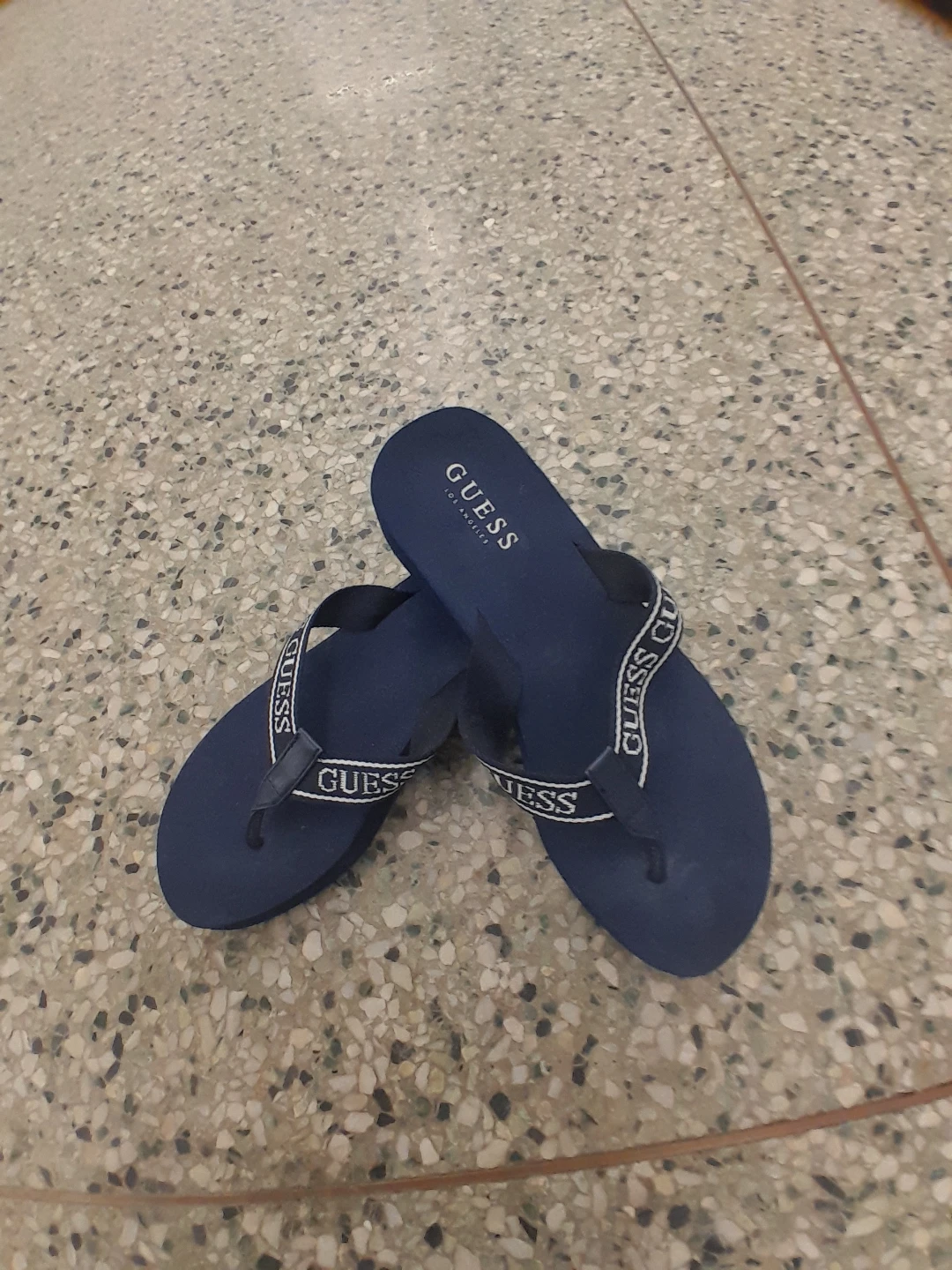 Guess Blue Flip Flops women's size 8 - photo 2
