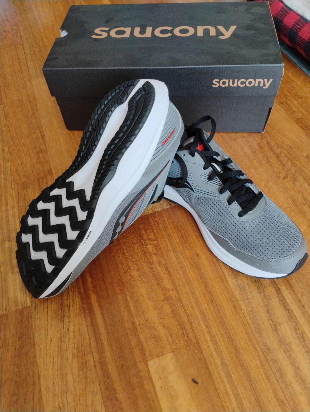 🌱Brand New, Saucony Running Shoes - Grey/Orange - photo 2
