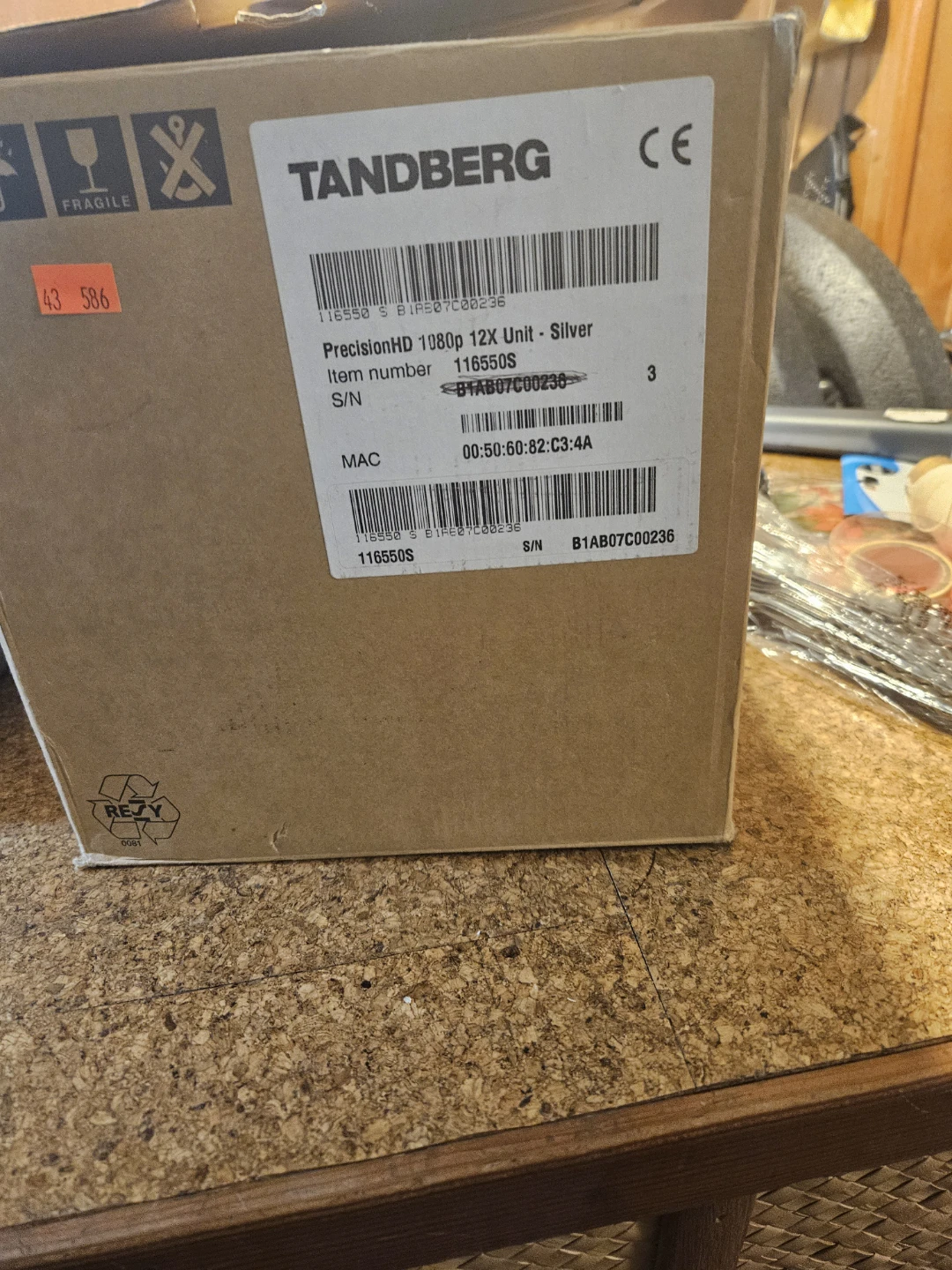 TANDBERG PrecisionHD 1080P 12X Camera - photo 2