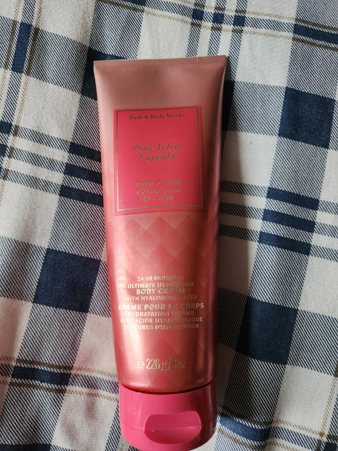Bath & Body Works Pink Velvet Cupcake Body Cream 226g