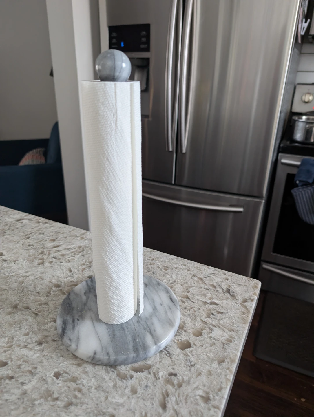 Marble Base Paper Towel Holder - photo 2