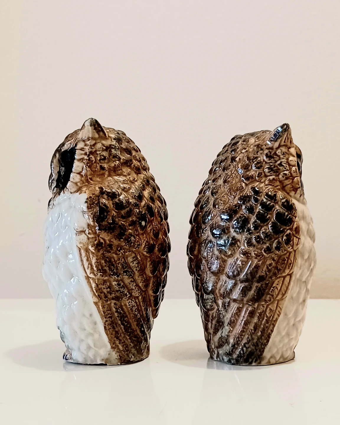MCM Hand Painted Decorative Owls - photo 3