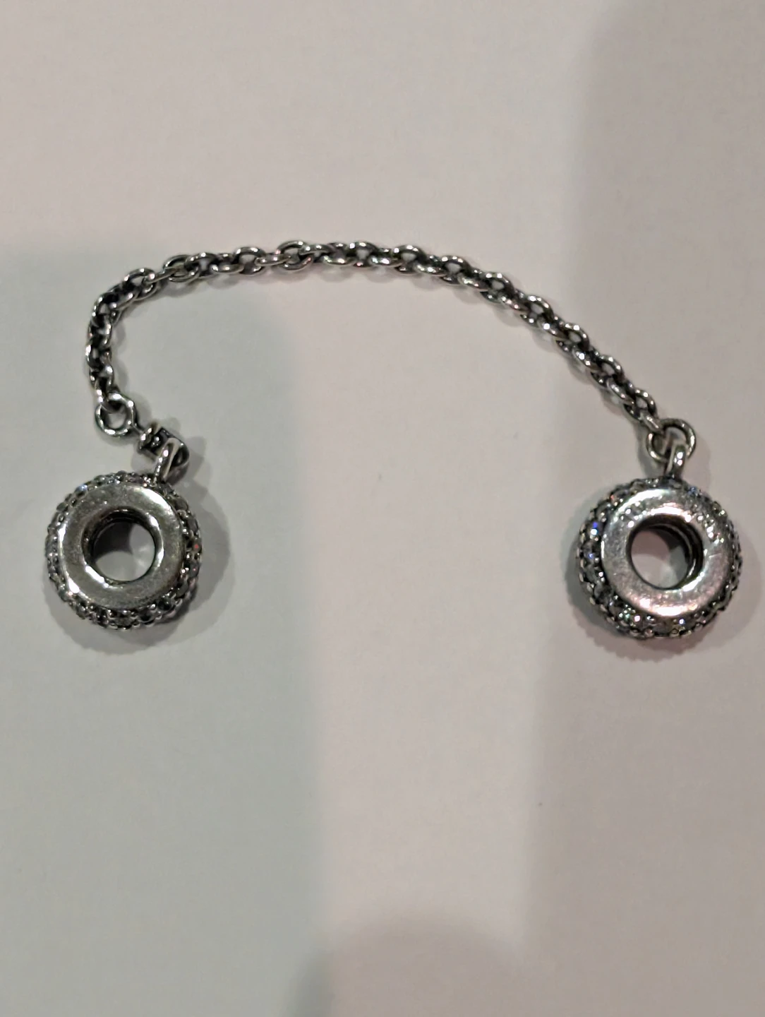 Authentic Pandora S 925 Ale Safety Chain Charm