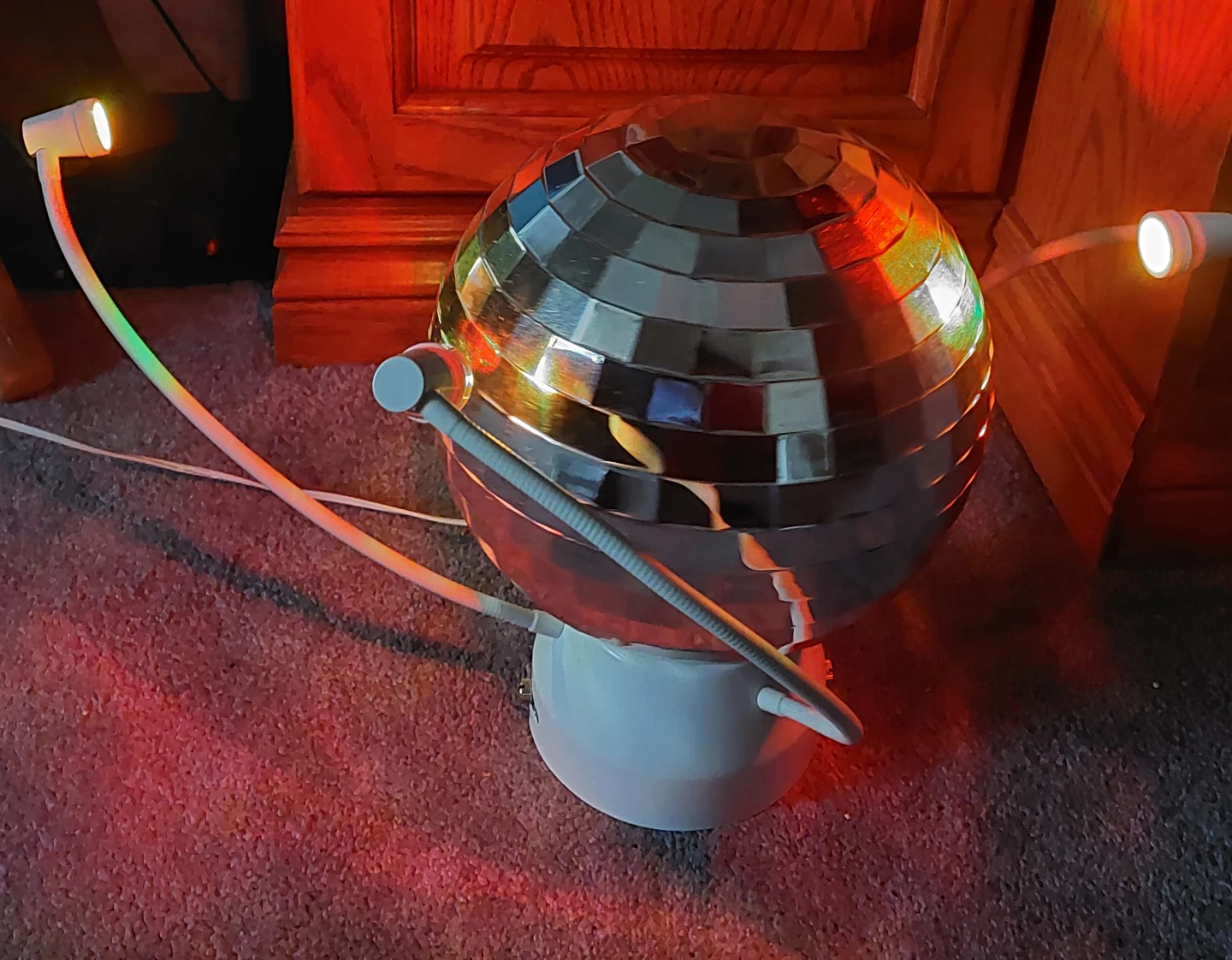 Disco Ball Light with Dual Spotlights - photo 5