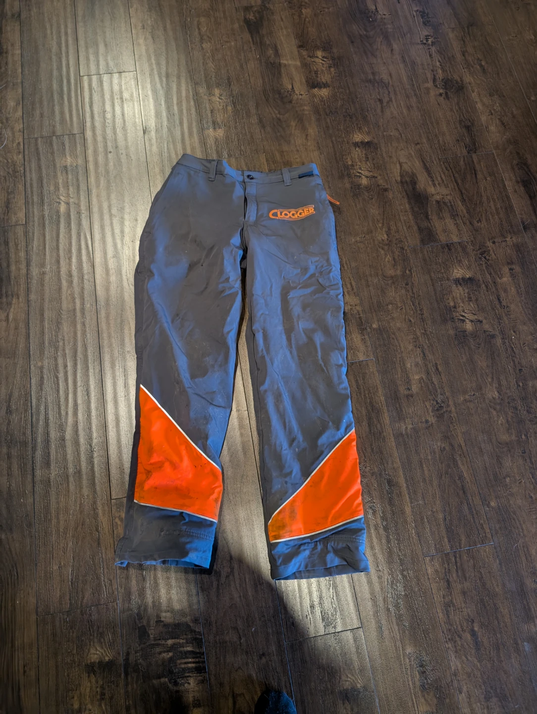 Clogger Defender Pro chainsaw pants.