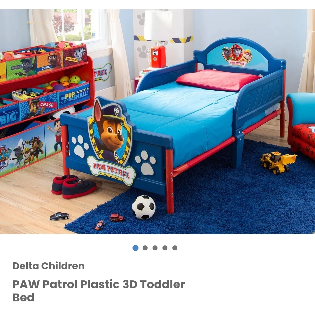 Paw Patrol Toddler Bed (mattress included!) - photo 3