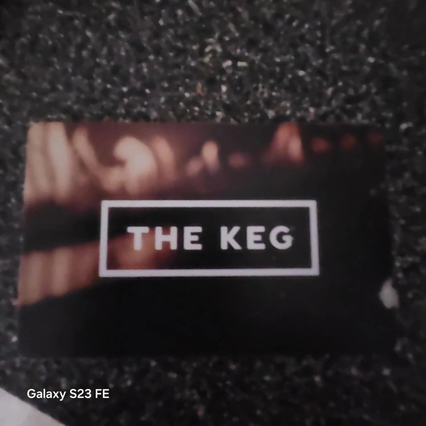 100$ The Keg Gift Card