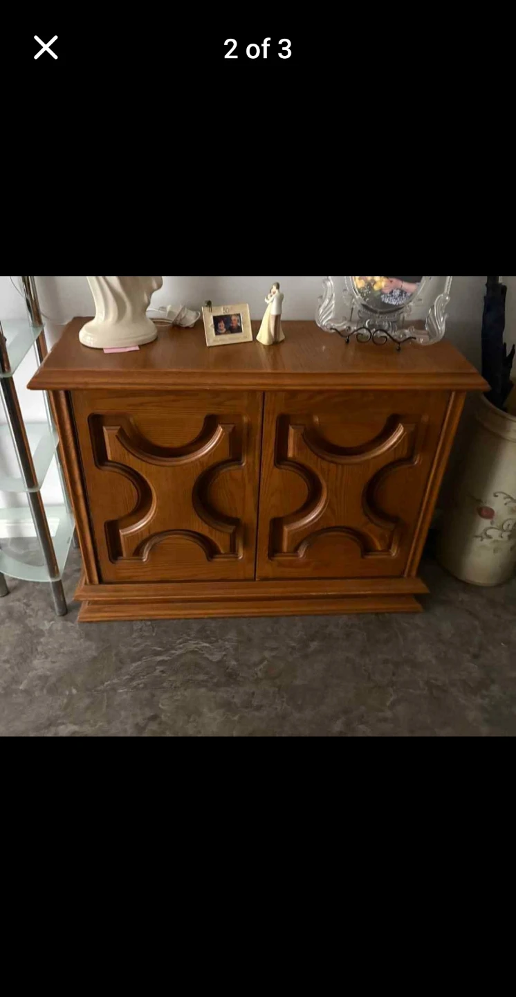 Solid Wood Dining Set with Hutch and Sideboard - photo 2