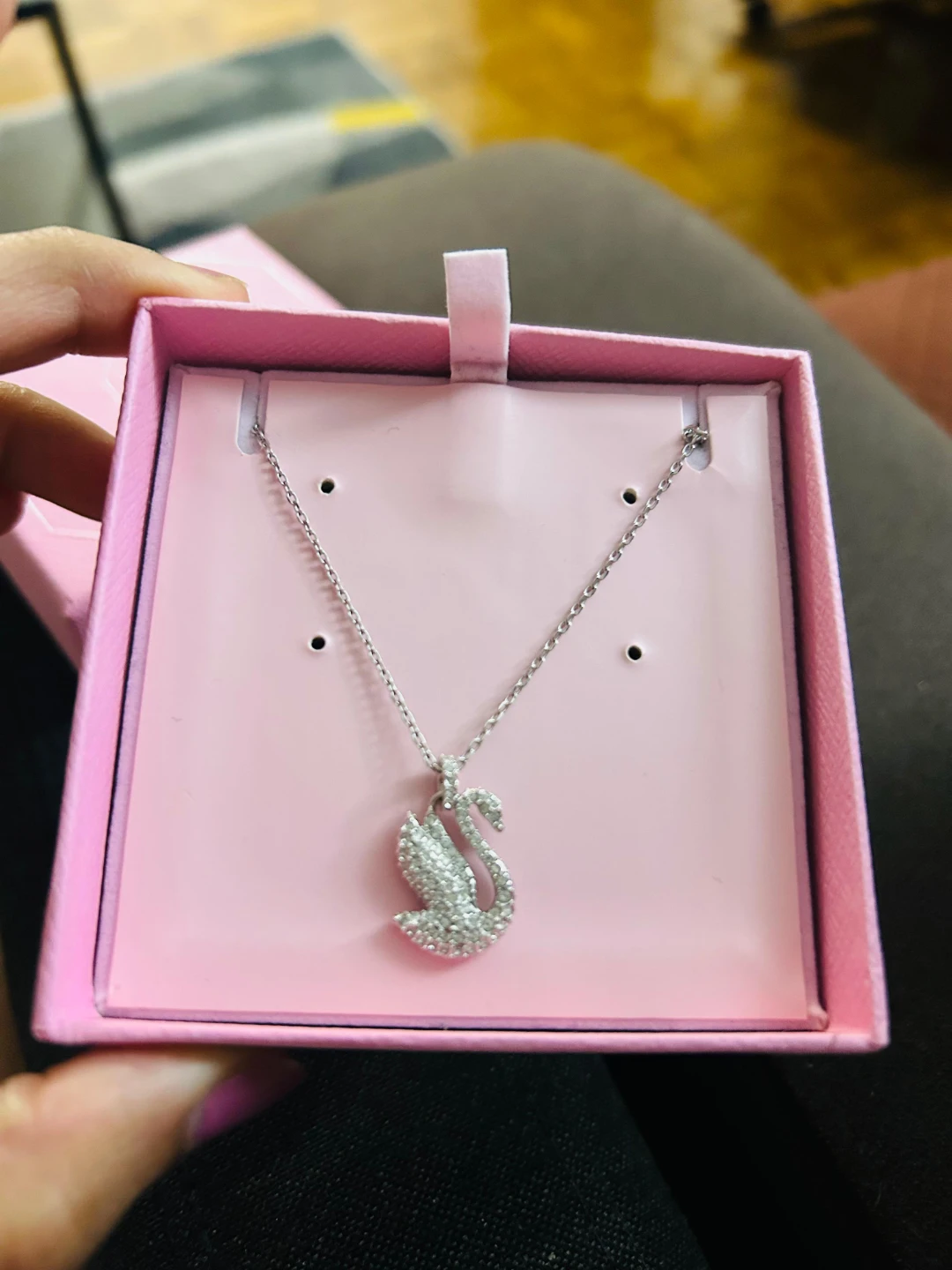 Swarovski Swan Necklace - photo 4