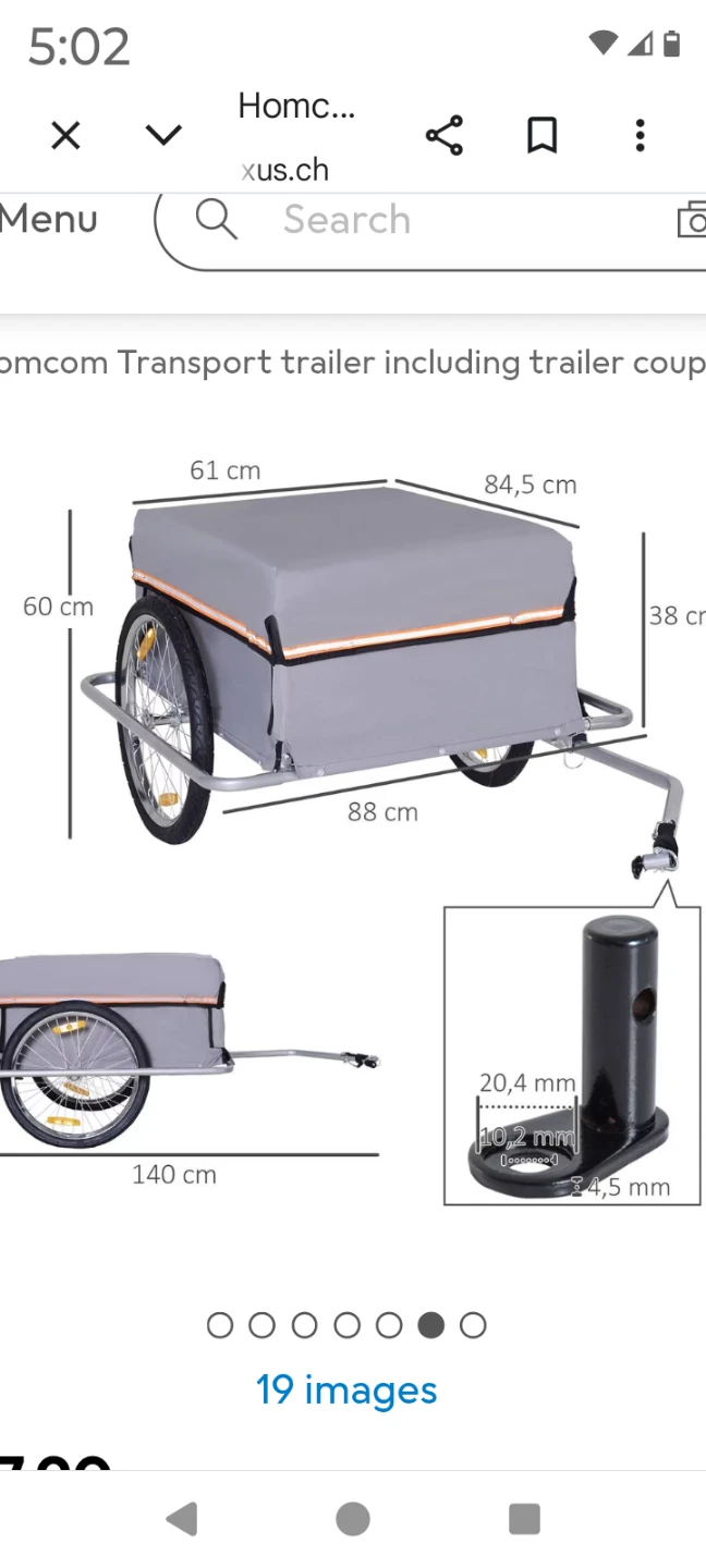 Ausom bike Trailer