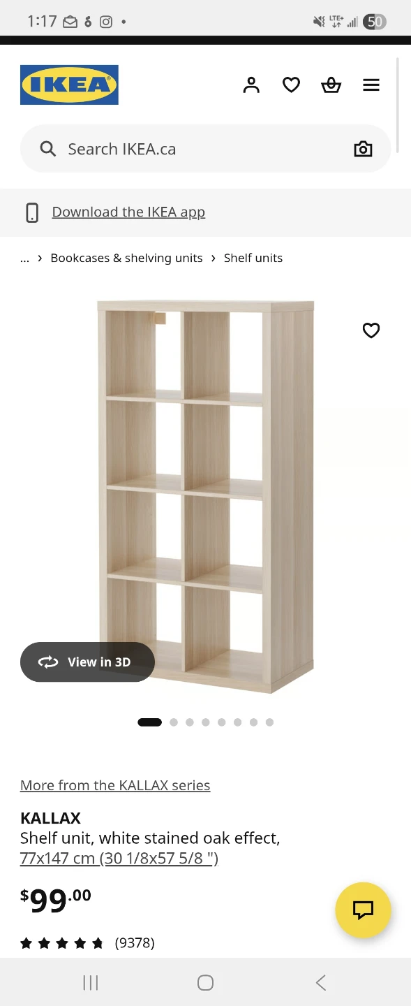 IKEA KALLAX Shelf Unit - White - photo 4
