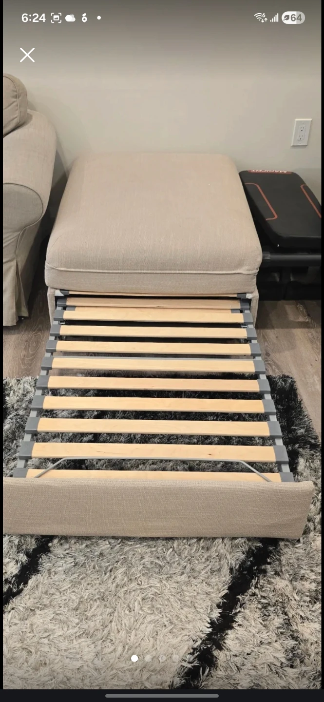 IKEA Pull-out Ottoman Sleeper Bed - photo 3