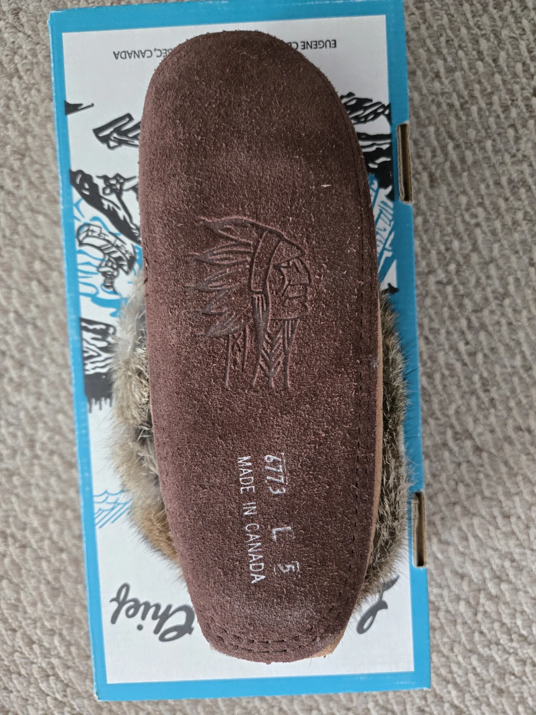 Laurentian Chief Moccasins Ladies Size 5 Moka/Choco - photo 4
