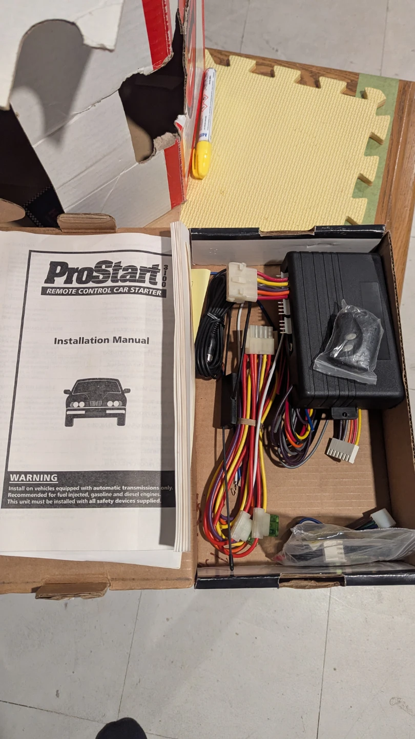 ProStart Remote Control Car Starter old cars